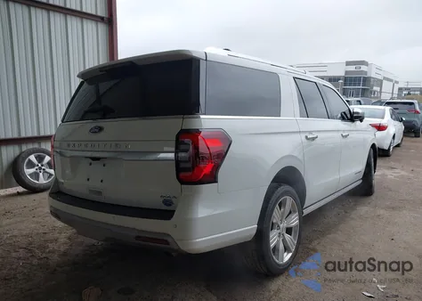 2023 Ford Expedition Platinum Max из США, поврежденный, VIN 1FMJK1M89PEA37237